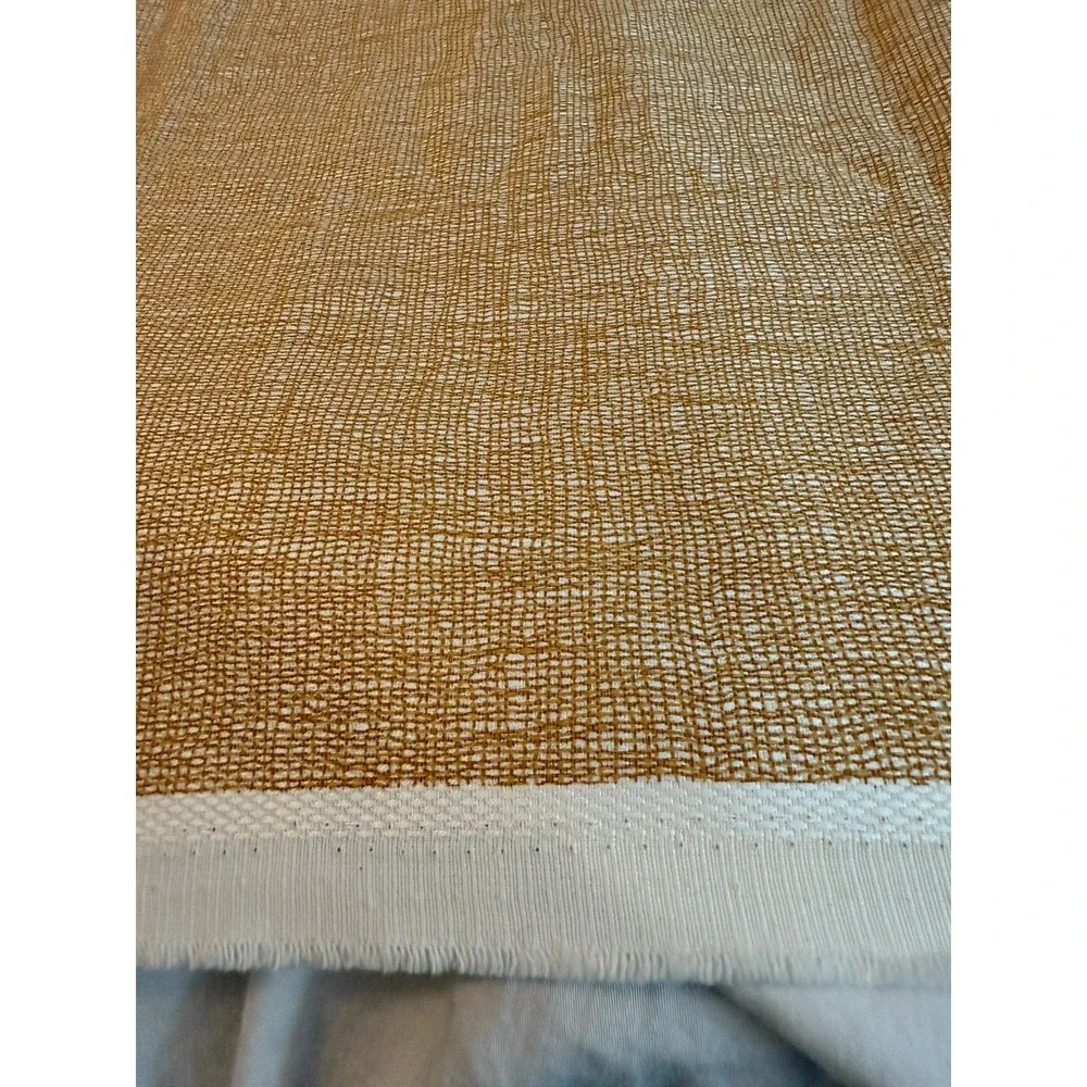 Vintage new orangish brown retro Fabric 35